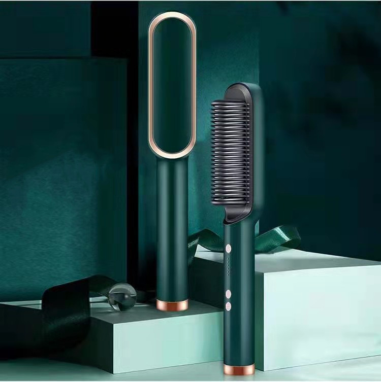 Pudami Professional Electric Hair Straightener Comb Brush