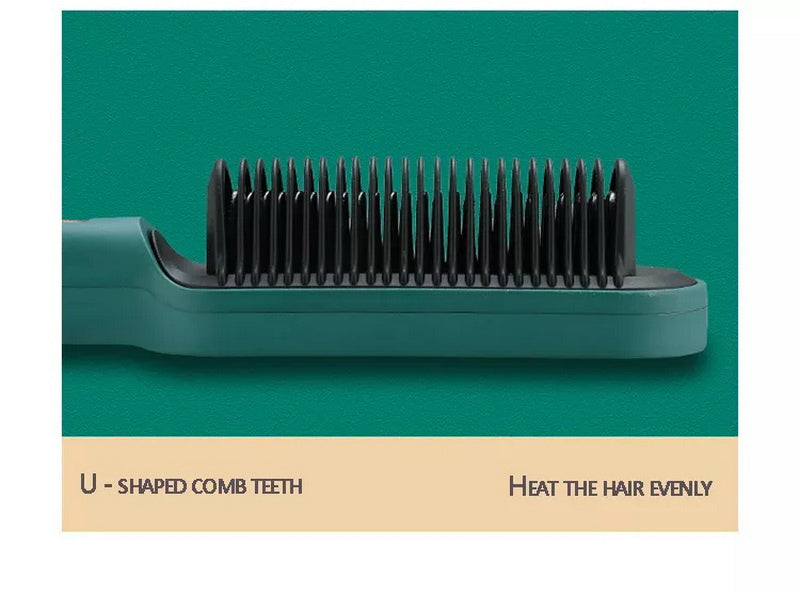 Pudami Professional Electric Hair Straightener Comb Brush