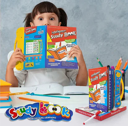 Pudami® Intelligence Book – Interactive Learning for Kids | Touch & Learn Fun