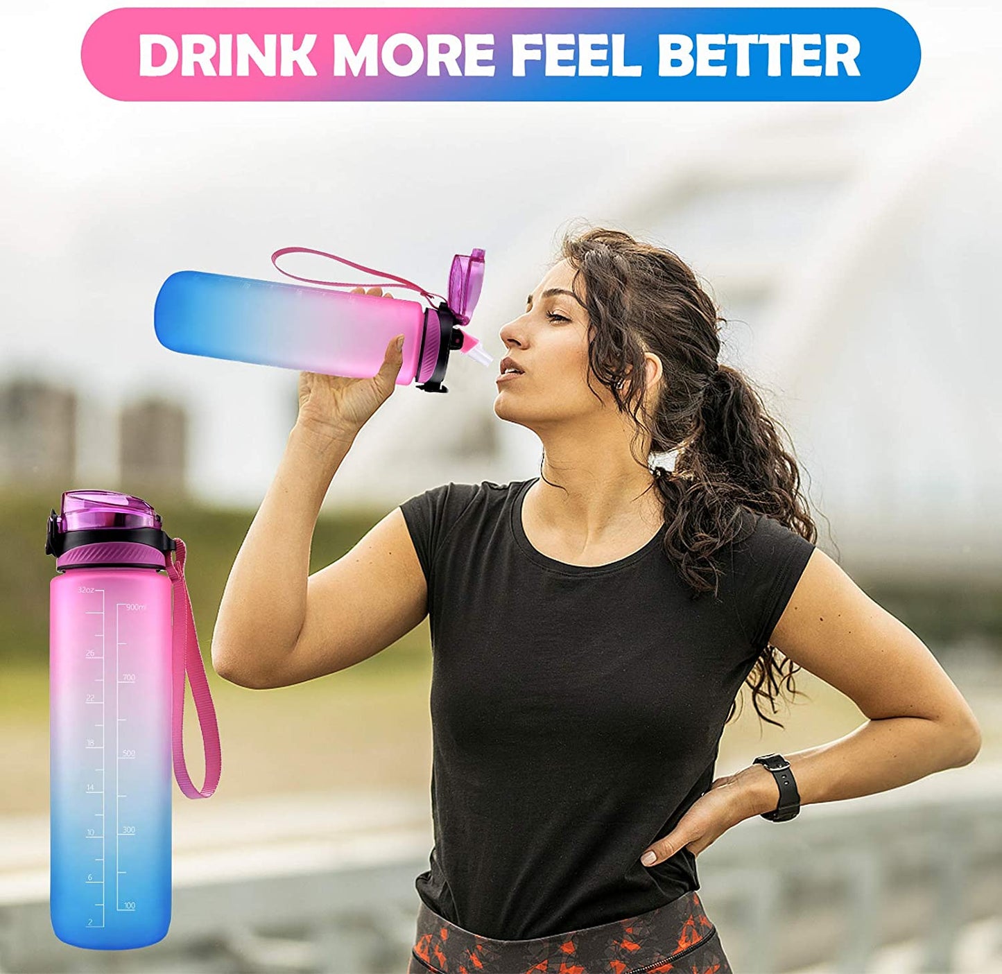 Pudami Premium Sipper Bottle 1000 ML