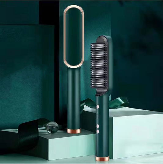 Pudami Professional Electric Hair Straightener Comb Brush