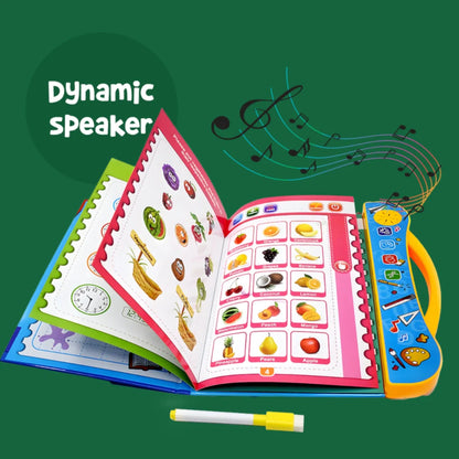 Pudami® Intelligence Book – Interactive Learning for Kids | Touch & Learn Fun