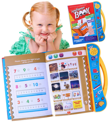 Pudami® Intelligence Book – Interactive Learning for Kids | Touch & Learn Fun