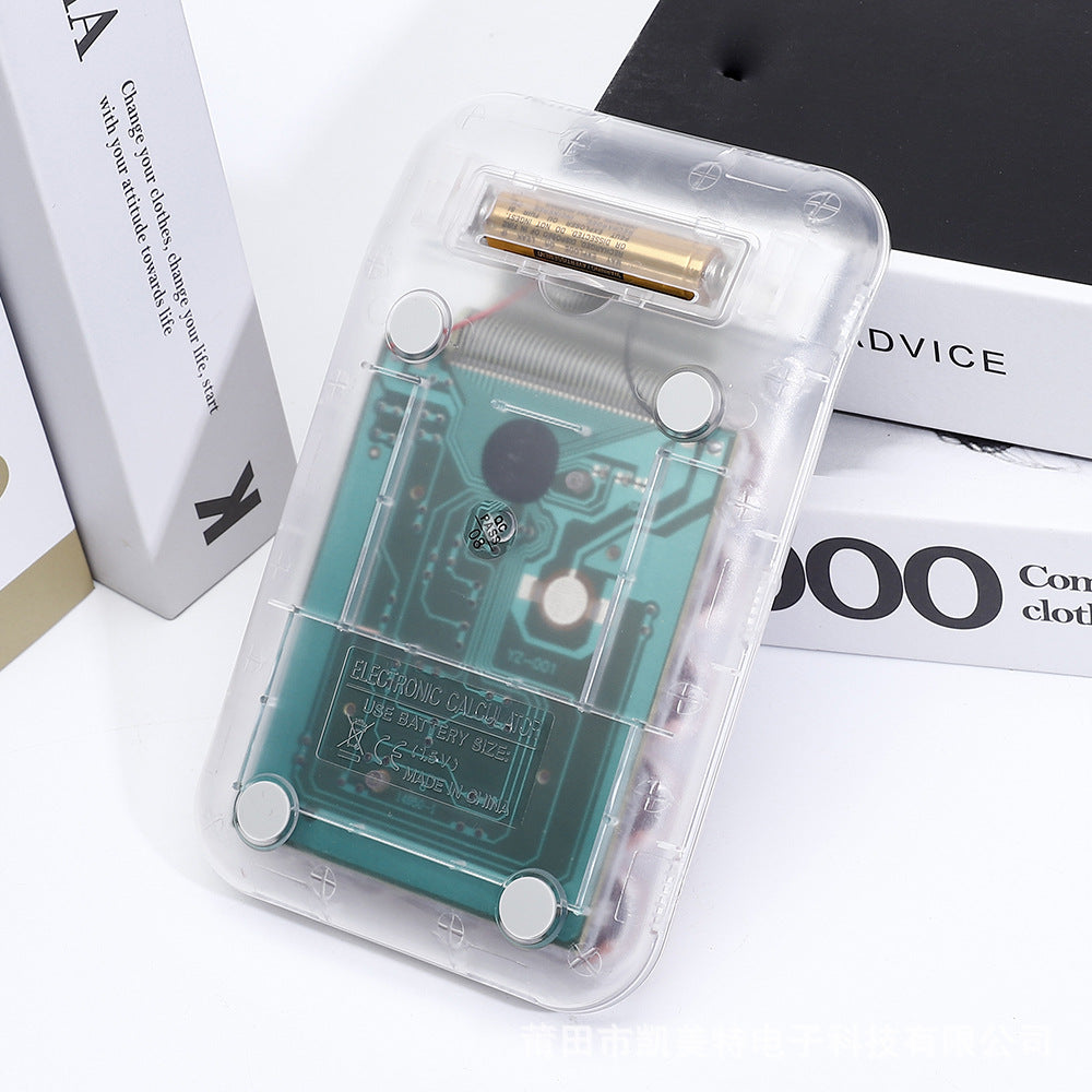Pudami Semi Transparent Mechanical Calculator ( 1pc )